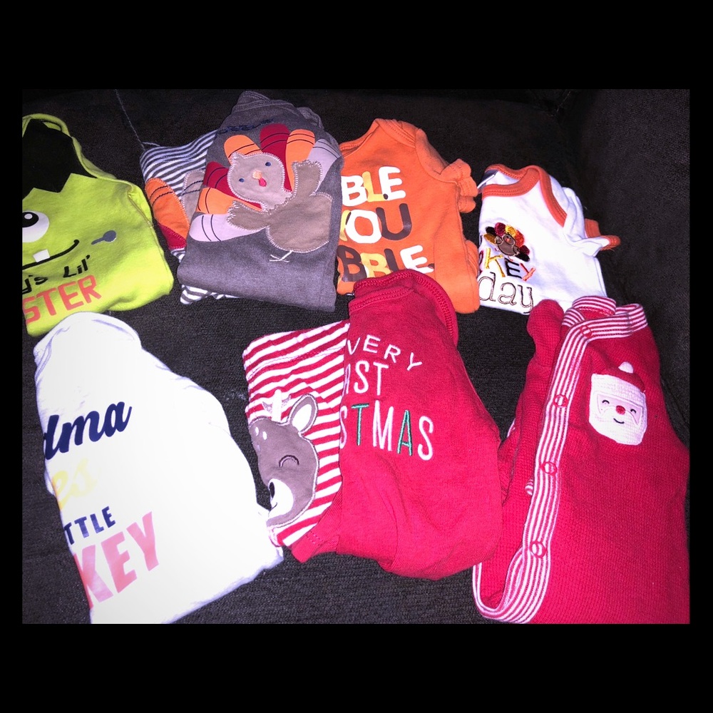 0-3 month Holiday Outfits